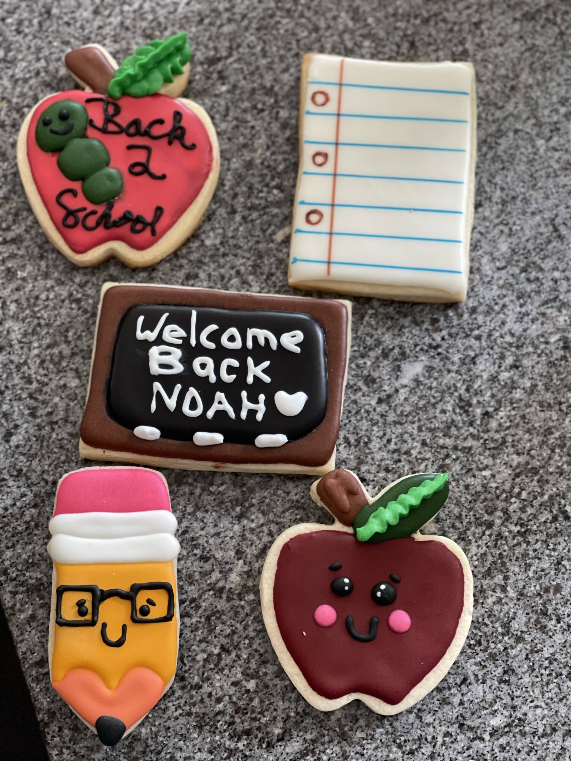 Back to School & Teacher Cookies - NL Cookies